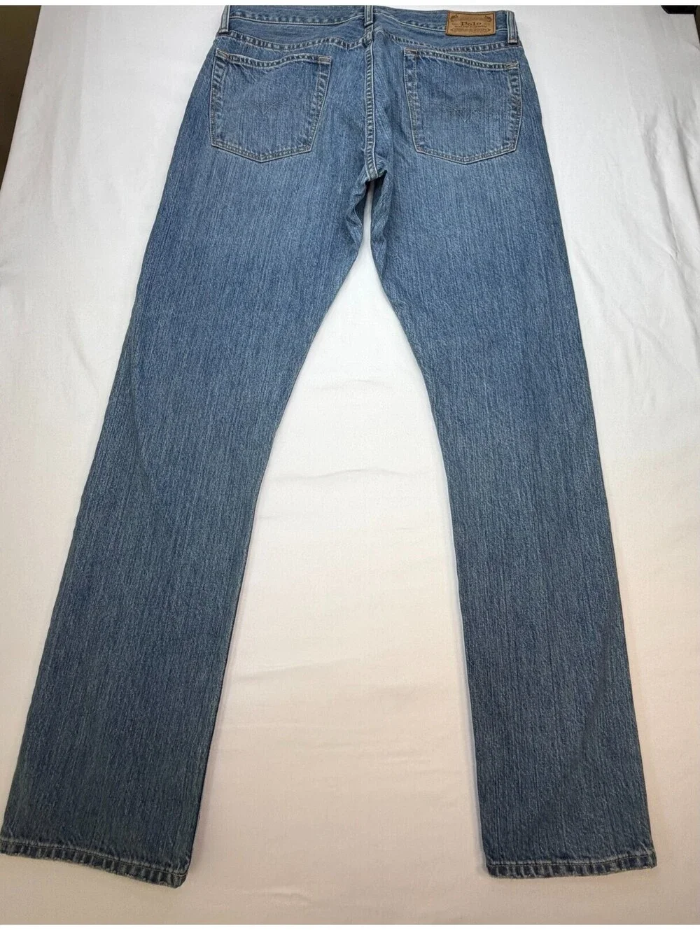 Polo Ralph Lauren Men's Jeans Hampton Relaxed Straight Mid Rise Size 34 Blue